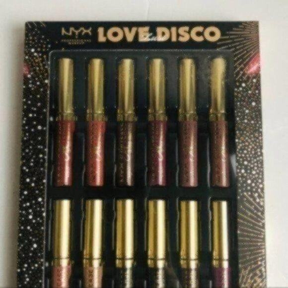 NYX Professional Love Lust Disco Lip Lacquer Set - Picture 2 of 9
